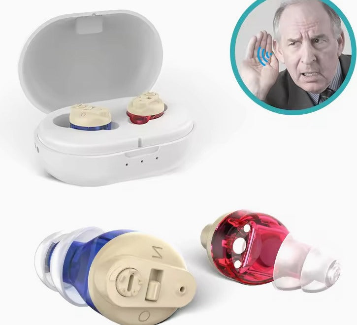 ClarityPro CIC Rechargeables Hearing Aids (Pair)